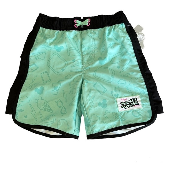 Disney Mickey Mouse Swim Trunks for Boys - Size 5/6 - NWT - Picture 1 of 6